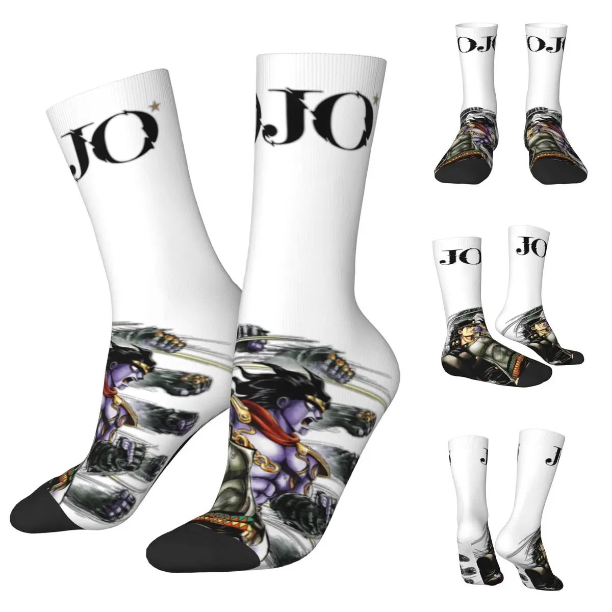 

Jojo Bizarre Adventure Men Women Socks,Windproof Beautiful printing Suitable for all seasons Dressing Gifts