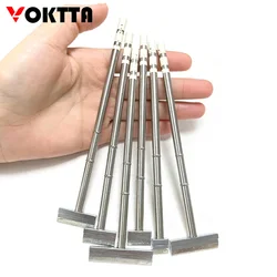 T12 Series Soldering Iron Tips 140mm Spatula Model Replacement Heater Solder Head for T12 Soldering Tool