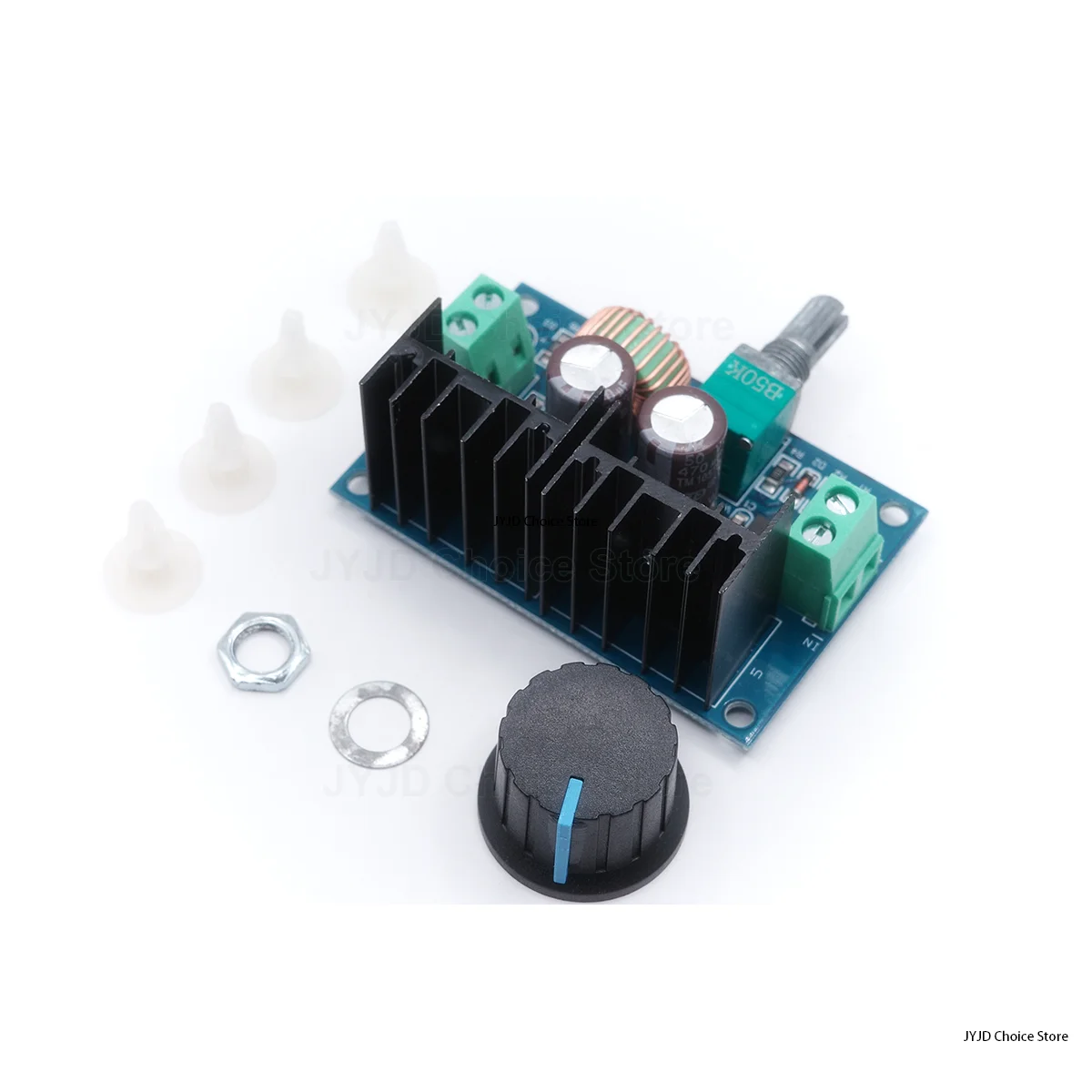 XH-M401 DC-DC Step Down Buck Converter Power Supply Module XL4016E1 PWM Adjustable 4-40V To 1.25-36V Step Down Board 8A 200W image 2