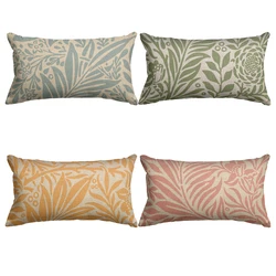 Nordic Vintage flowers Print Farmhouse Rectangular Cushion Sofa Throw Pillow Case Cojin 30x50 Cover Living Room Couch Decor