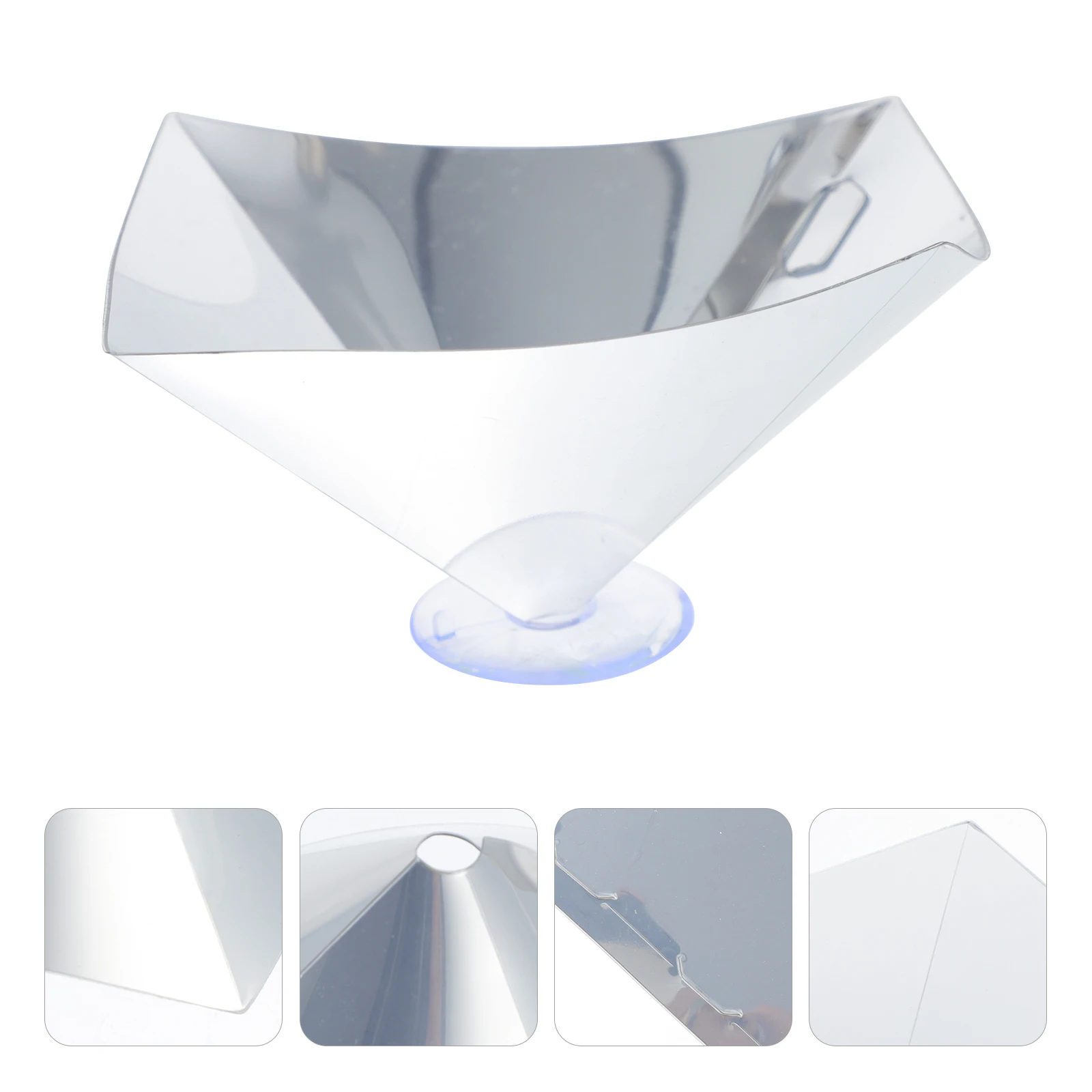 Zestaw eksperymentalny dla dzieci: 4 szt. mini projektor holograficzny 3D, wyświetlacz hologramowy do telefonu, lekki zestaw do eksperymentów optycznych, nauka fizyki.