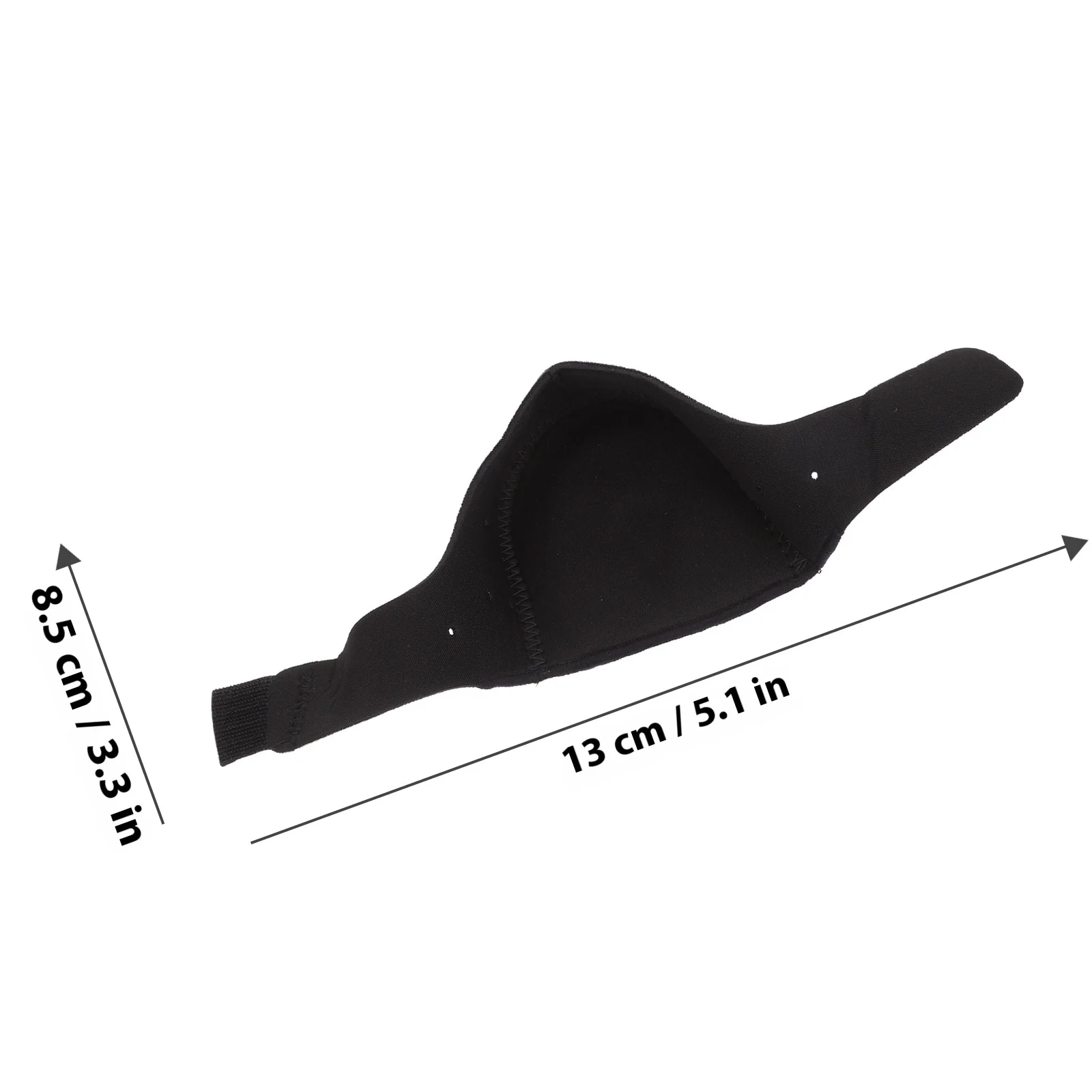 1 Pair Non-Slip Heel Protective Covers Breathable Shock-Absorbing Heel Pads For Pain Relief Elastic Support Foot Care Tool