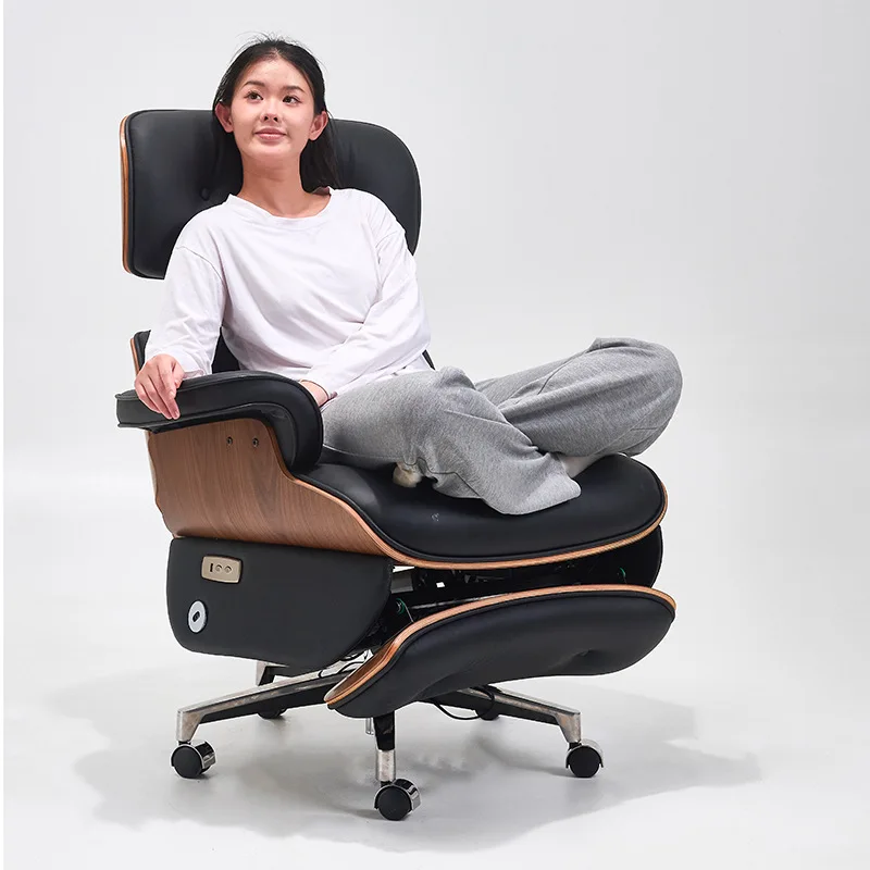Electric Smart Recliner Modern Office Boss Business Single Home Leather Computer Swivel Chair