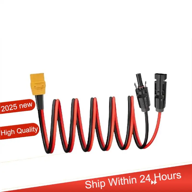~【A48T HEIßER】XT90 Weibliche Solar Panel Stecker Adapter 10AWG 1M Kabel Für Tragbare Kraftwerk RC Batterie Pack Drone RV etc