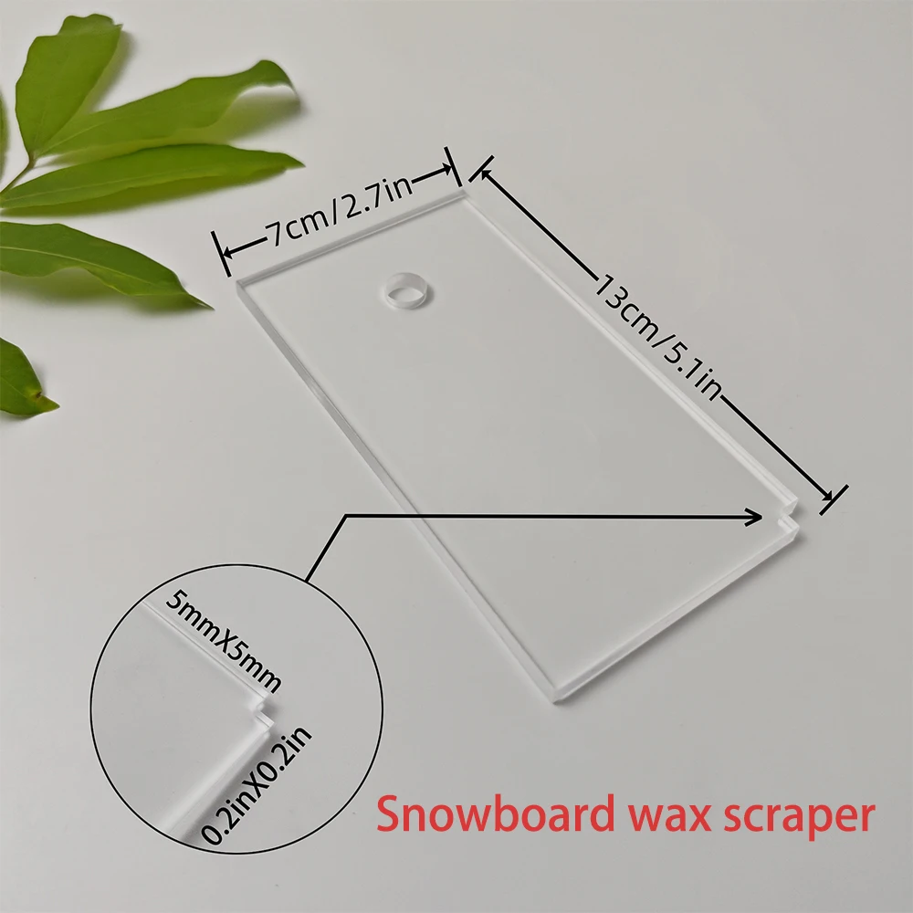 

2025 Winter Sports Single Board Skiing Equipment Wax Scraper Wax Scraper Ski Board Wax Scraper Ski Accessories