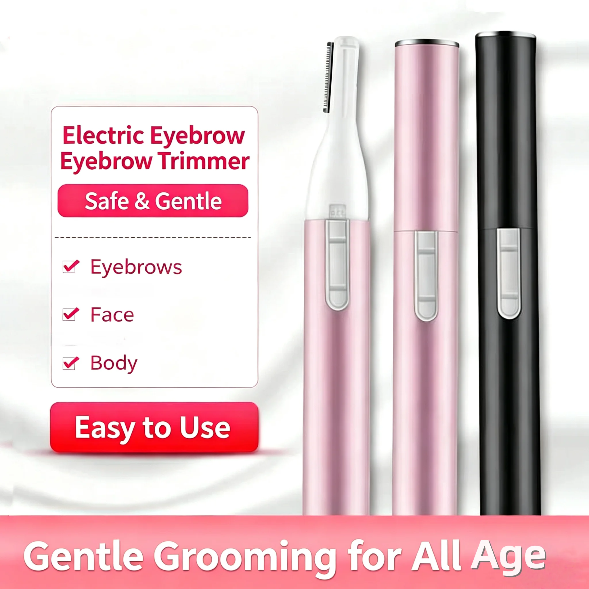 Eyebrow Trimmer Mini Shaver Hair Remover Facial Shaver Hair Remover Facial And Neck Blur Lips Body Arms And Legs
