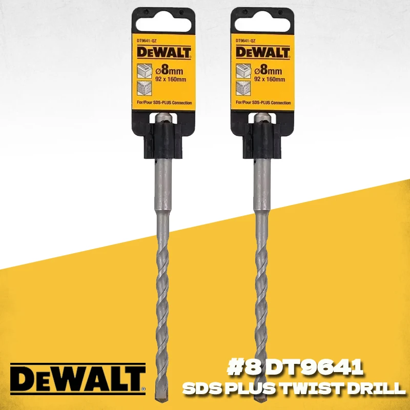 DEWALT DT9641 SDS Plus Fitment 2 Cutter Drill Bit Rotating Electric Hammer Power Tool Accessories