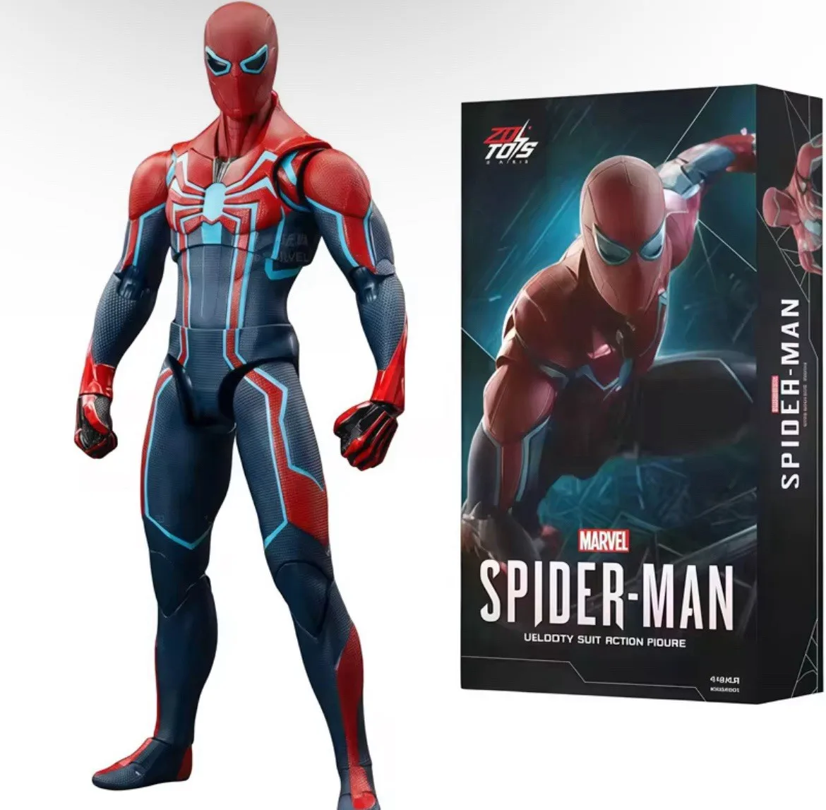 

ZD Toy Peter Parker Legends Avengers Spider-Man PS4 Action Figure Model Toys Portable Desktop Ornament Christmas Gift‌s