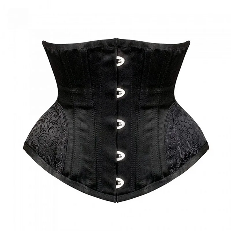 

Gothic Bustier Hourglass Waist Corset Sexy Lingerie Top Underbust Plus Size Corselet Women's Steampunk Slimming Belly Sheath