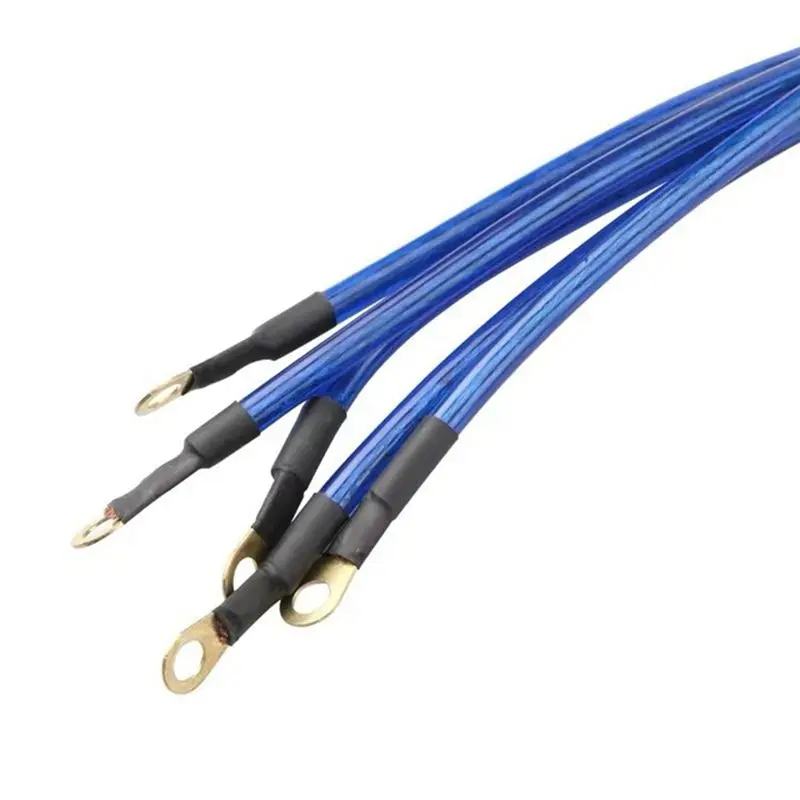 Auto Car Ground Cables Universal Booster Jumper Grounding Wire System Kit To Improve Power For Vehicle SUV