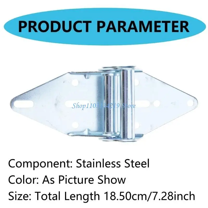 N5KC 6Pieces Stainless Steel Garage Door Hinges Accessory for Enhances Durability