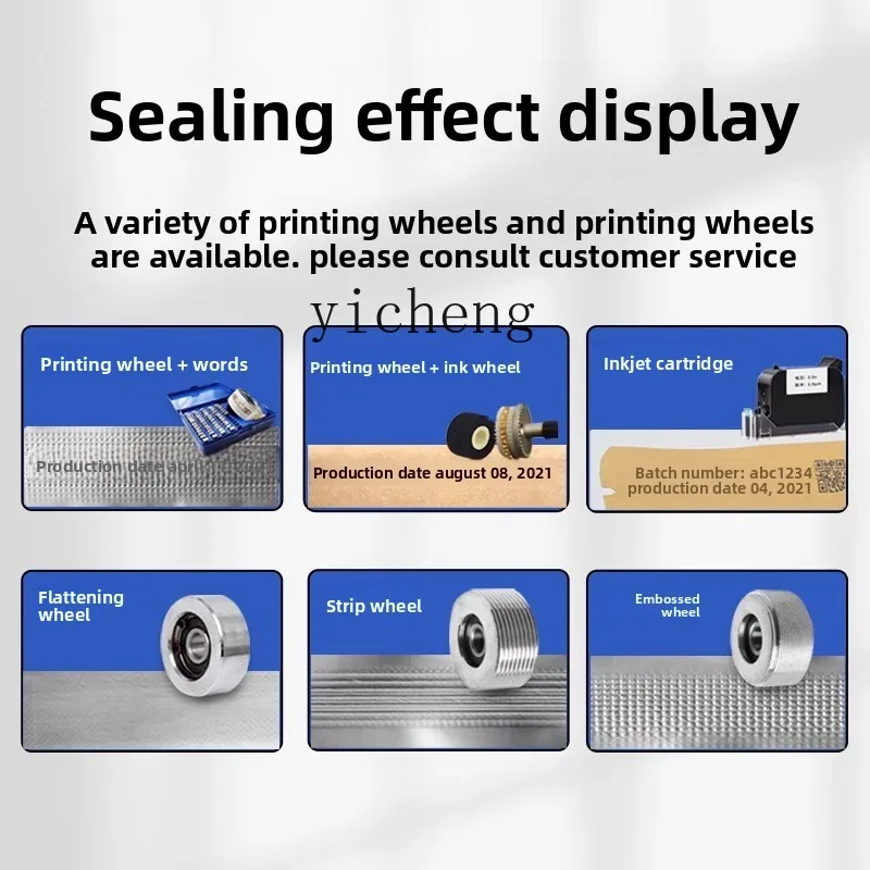 ZZ automatic sealing machine commercial small household sealing machine tea packaging bag moon cake bag aluminum foil plastic