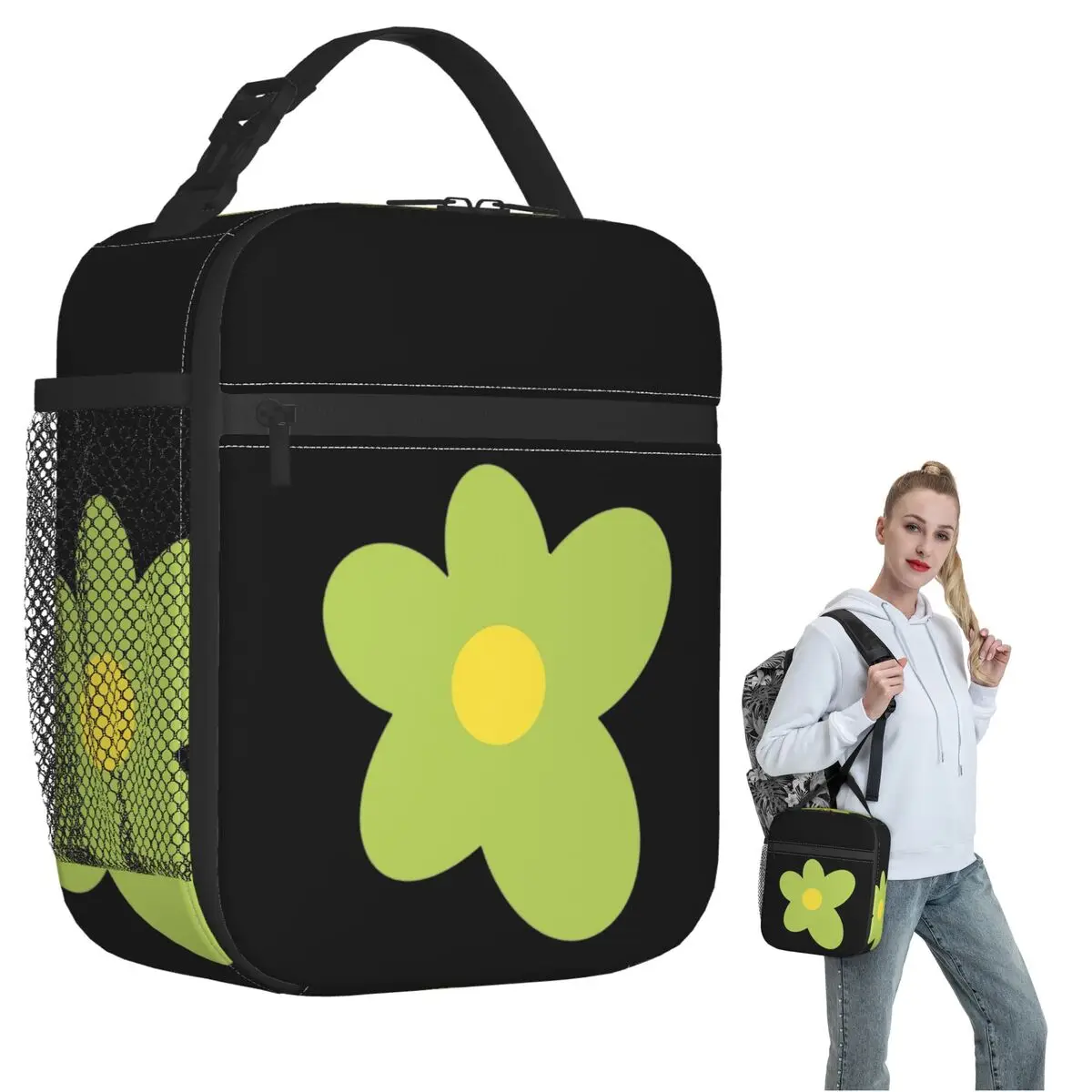 

GOLF Le Fleur Tyler The Creator Flower Insulated Lunch Bag for Women Children Portable Food Boxes Thermal Lunch Box Tote