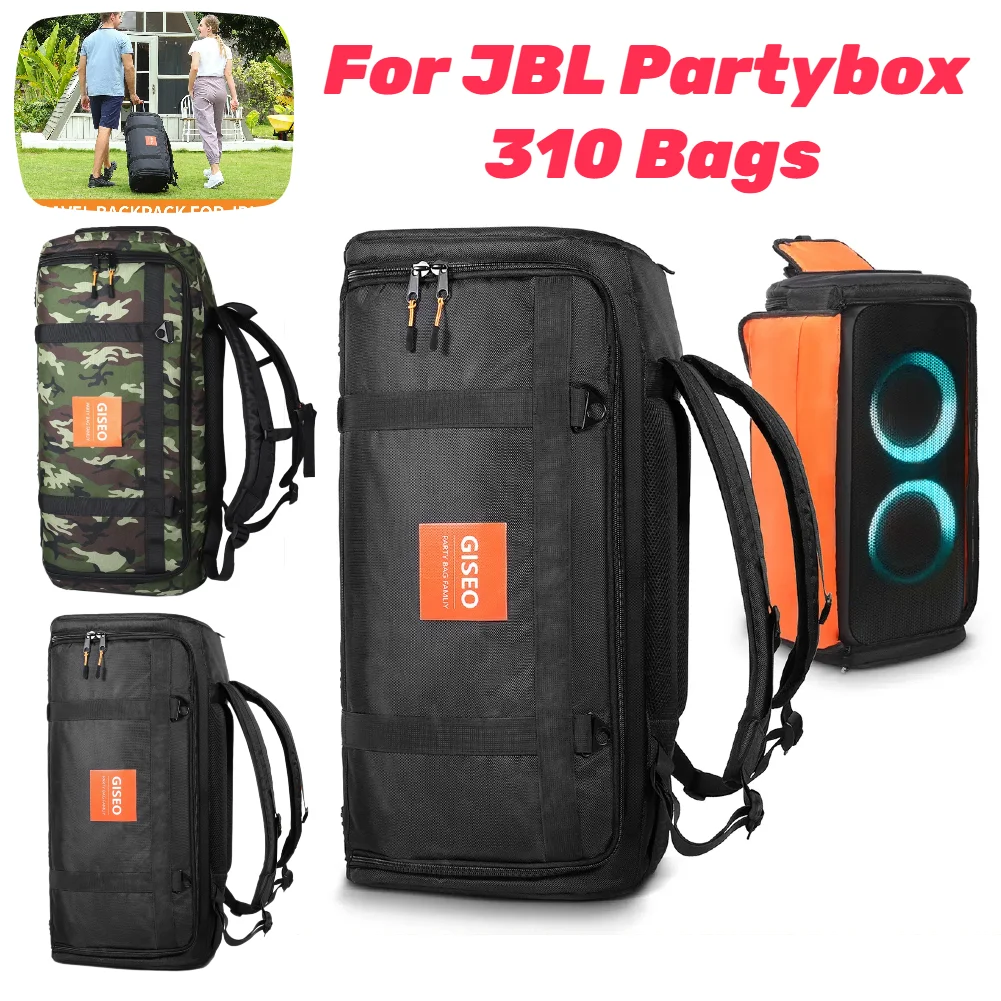 

Складная сумка для динамика, вместительная сумка для хранения динамиков с поддержкой Bluetooth, воздухопроницаемые аксессуары для JBL Partybox 310