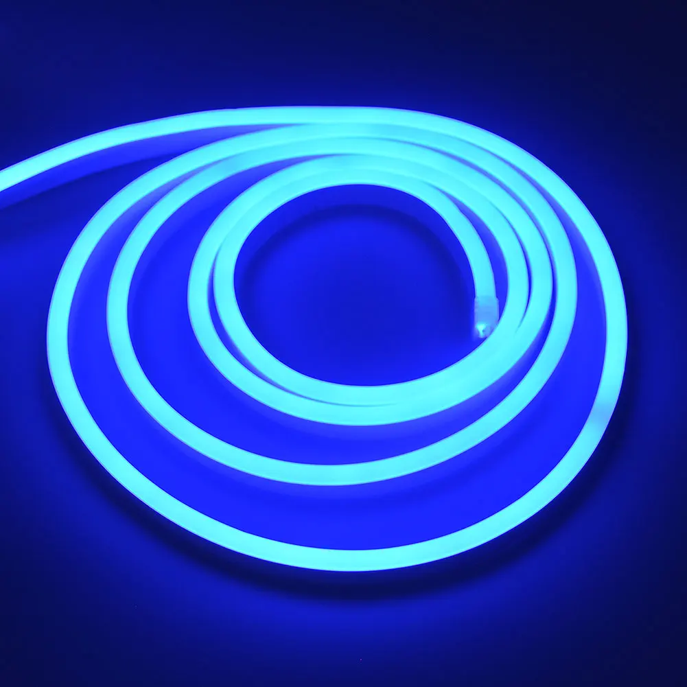 DC 12V Neon Light Led Strip IP67 Waterproof 2835 120Led/m Flexible Tube Rope Neon Sign DIY Christmas Holiday Decoration Light