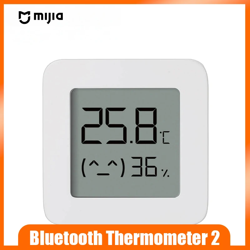 Mijia Bluetooth Temperature and Humidity Meter2 High Precision Temperature and Humidity Measurement APP Remote Monitoring