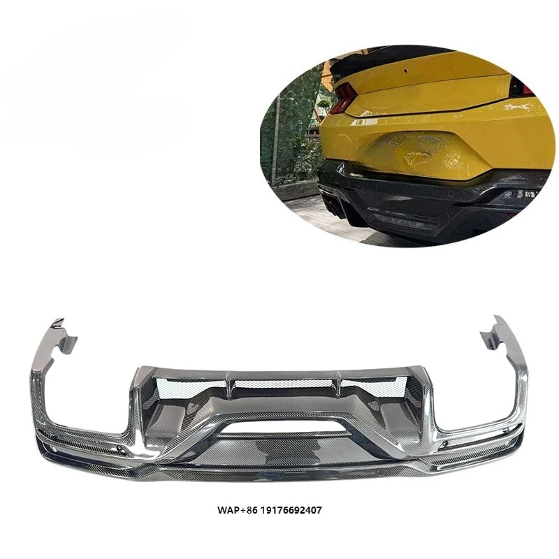 

Carbon Fiber Rear Bumper Diffuser for Mustang 2024+