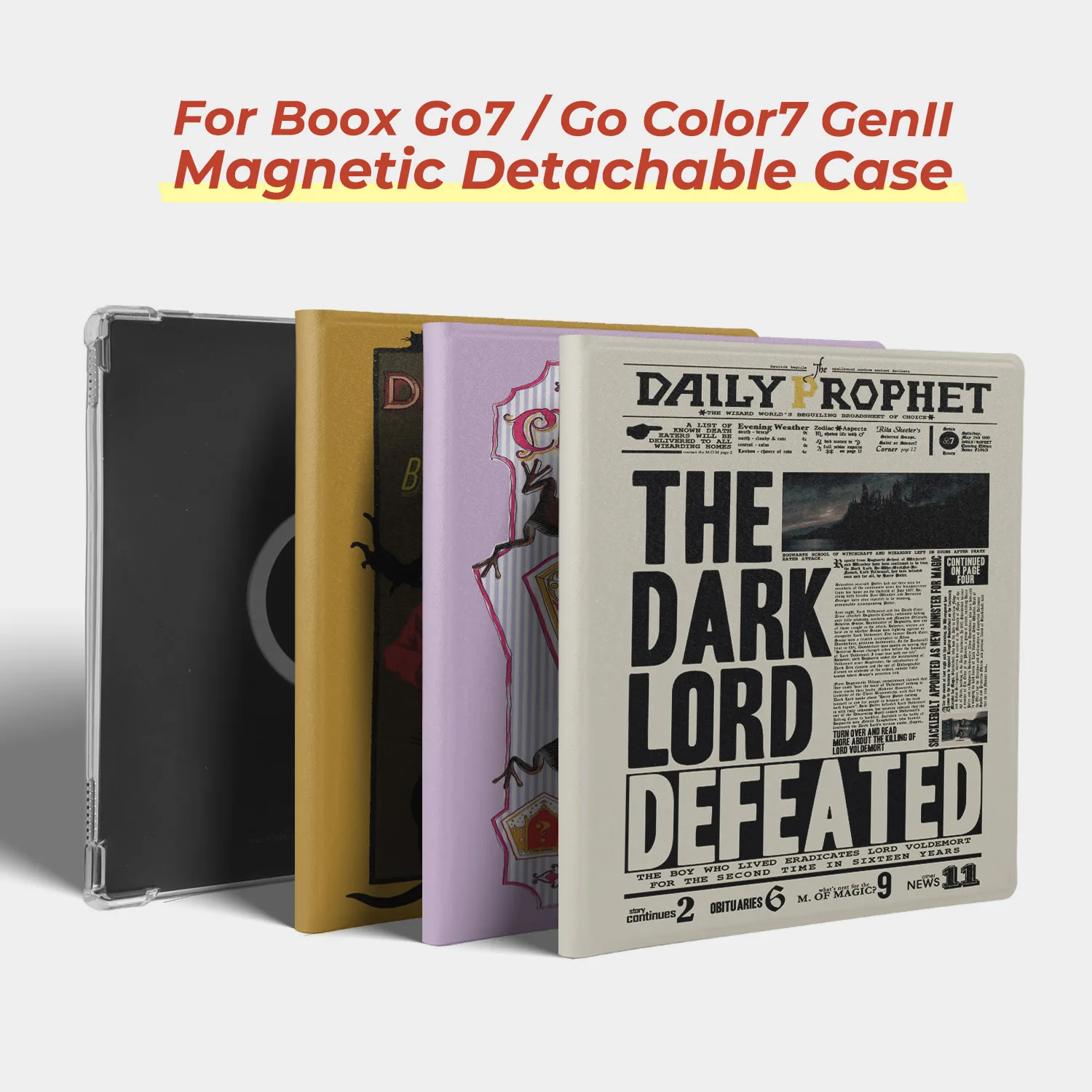 twosheep Magic Book Detachable Magnetic Case suit for Boox Go7 Go Color7 GenII GenI Leaf3 Leaf3c Leaf2 7