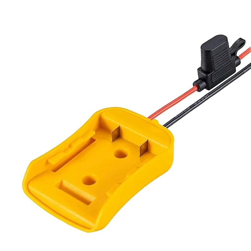 Battery Adapter For Dewalt 20V Li-Ion Battery Dock Holder Power Connector Power Wheels Battery Converter