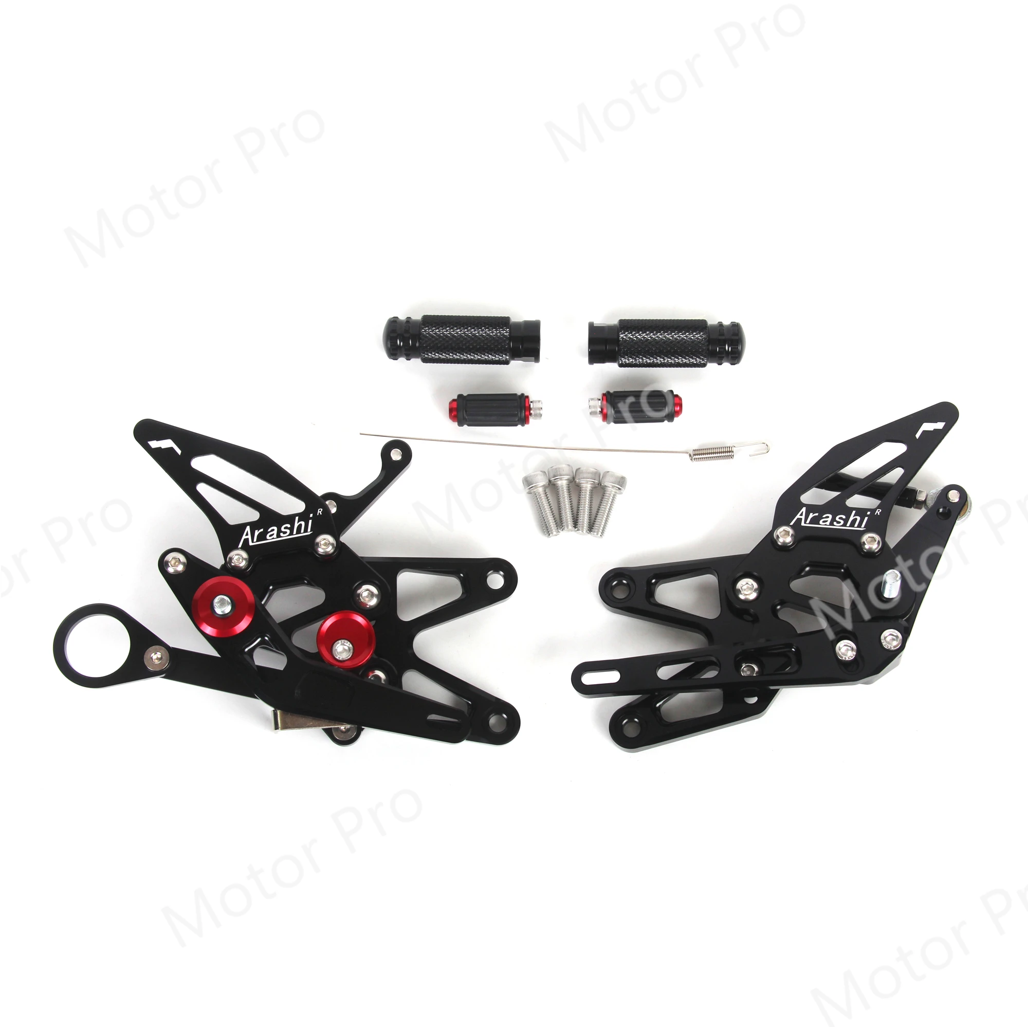 Adjustable Footrests For BMW S1000RR 2009 2010 2011 2012 2013 2014 S 1000 RR 1000RR CNC Footrests Foot Pegs Rearset Rear Set