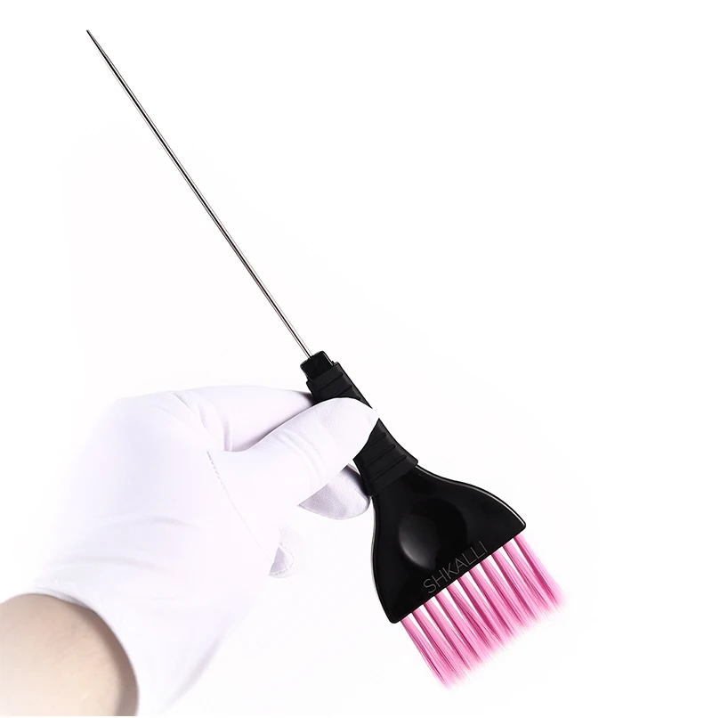 Pin-Tail-Haarfarbenpinsel, PRO SHKALLI Haarbleichpinsel, Balayage-Rundpinsel, Haarfärbepinsel, Haarfärbepinsel mit Nadel – Detail 5