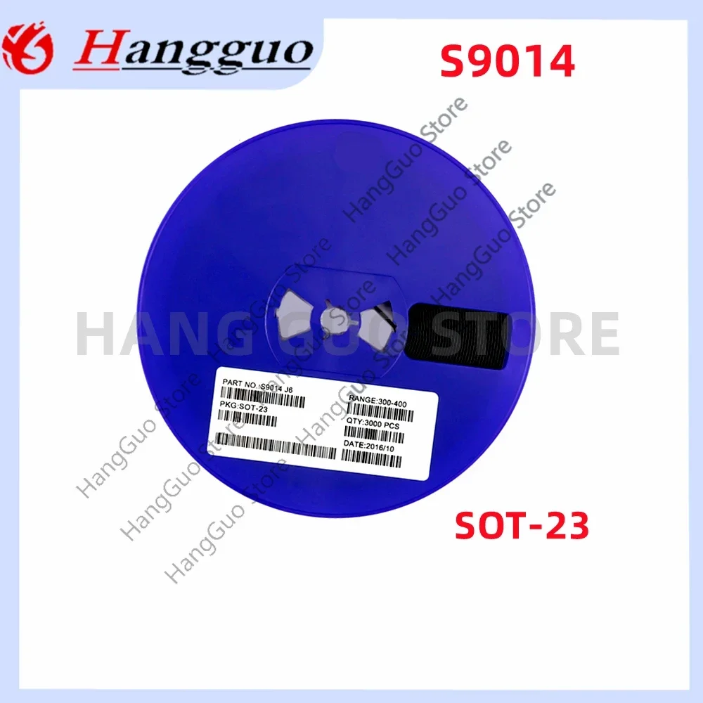 

3000PCS/Lot Original S9014 J6 S9015 M6 patch triode SOT-23 NPN type S9018 J8 S9012 2T1 S9013 J3 SOT23-3 Transistor Best Quality