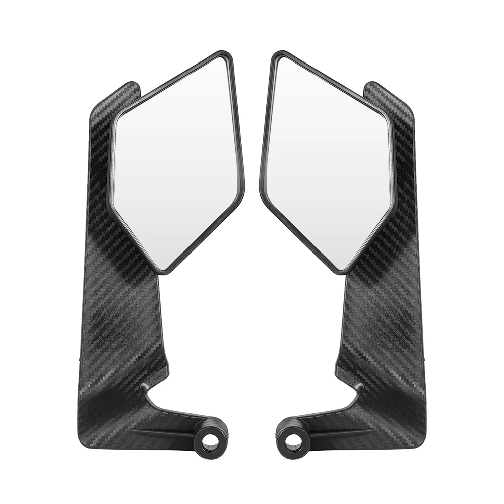 Adjustable Rotation Motorcycle Side Rearview Mirrors for YAMAHA MT07 MT09 Kawasaki Z900 Z750 Z125 DUKE 990 Cycling Accessories