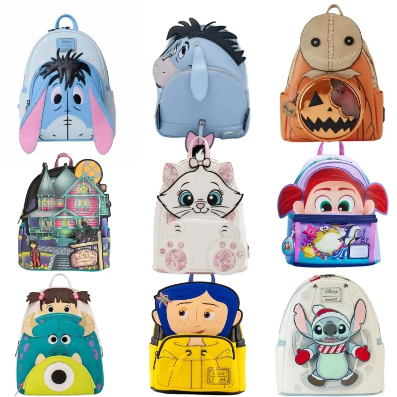 Cute Eeyore Anime Mini Backpack