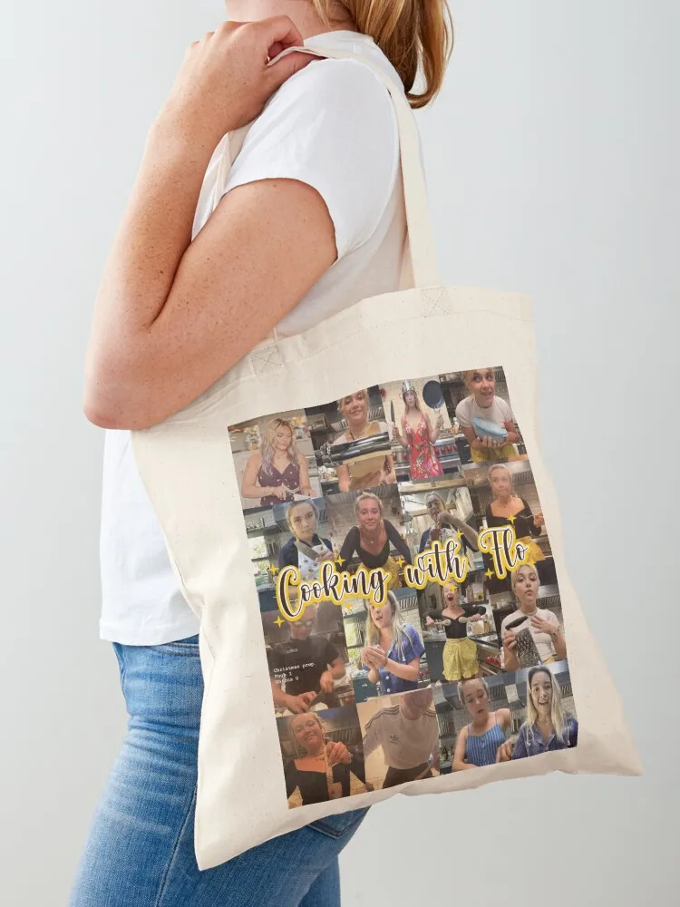 

Cooking with Flo Tote Bag women bag bag luxury women tote bags cloth bags supermarket folding