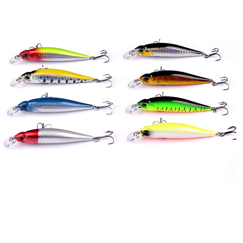 Minnow Crank Wobbler Fishing Lure 8.8Cm 9G Isca Artificial C