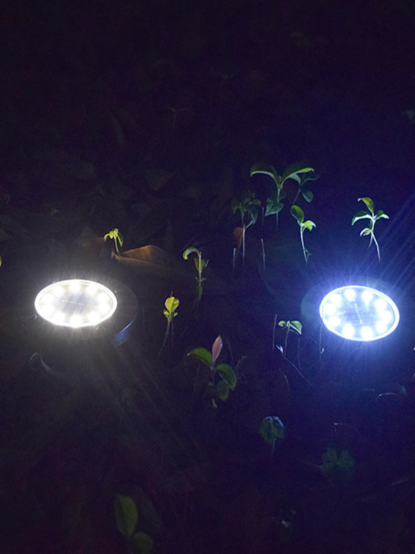 4 stücke 10led Solar Edelstahl unterirdische Lichter wasserdichte Rasen leuchten im Freien Innenhof Garten leuchten