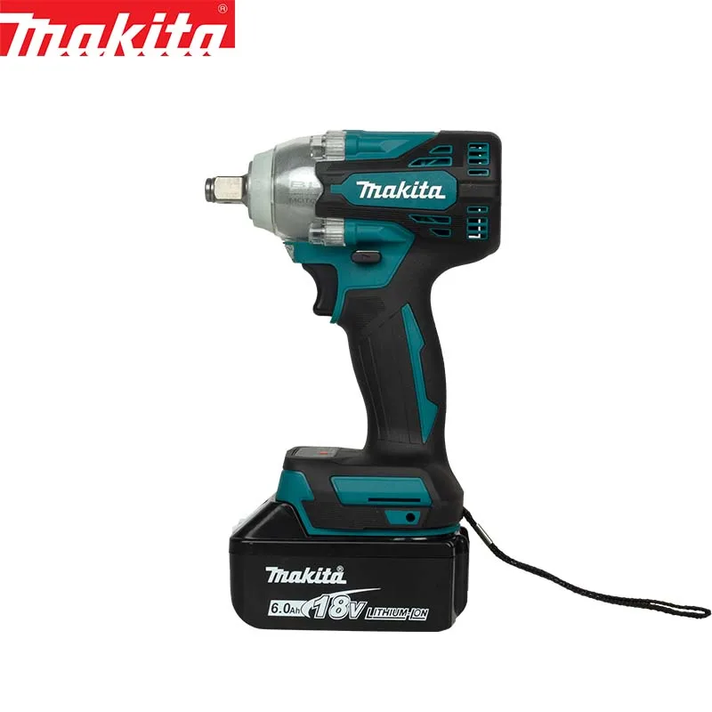 MakitaDTW300 impact wrench wind gun 18v brushless lithium battery auto repair sheet metal frame builder