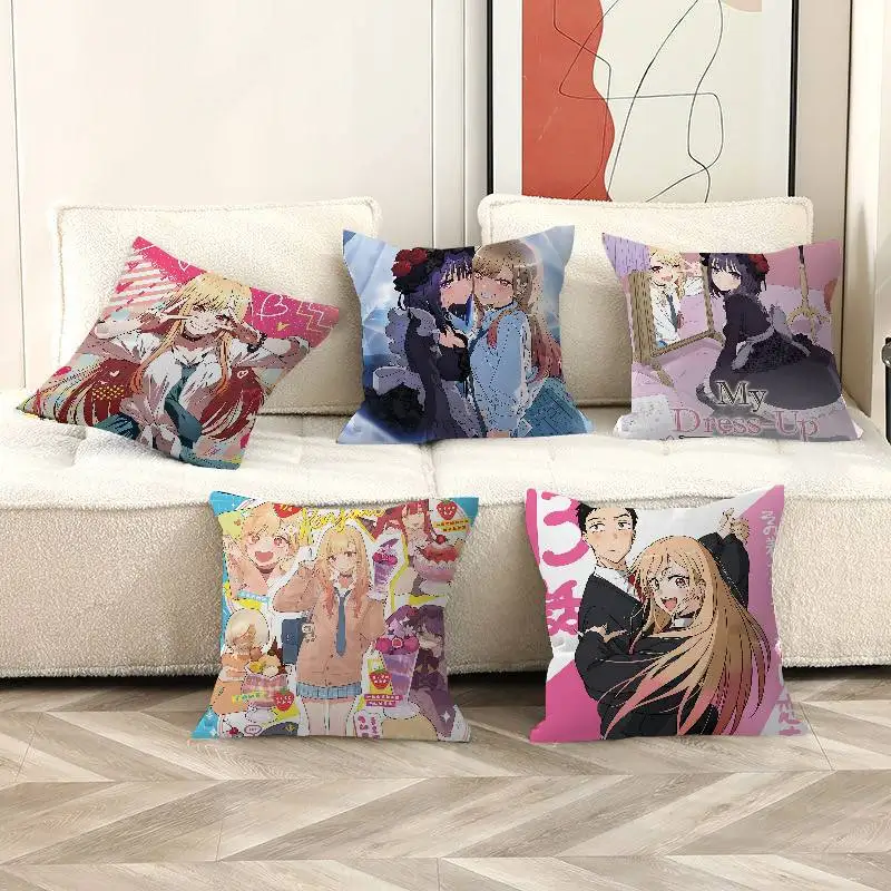 Kawayii My d-dress up darling pillow cover sofa cushion cover home room decoration children gift