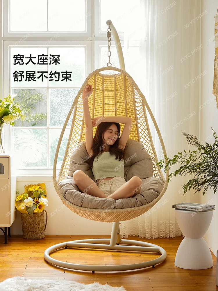 

Glider Balcony Home Lazy Basket Indoor Swing Outdoor Courtyard