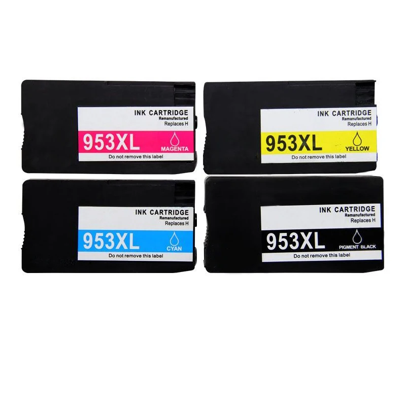 953XL Ink Cartridges Replacement for HP953 953 XL Compatible with HP Officejet Pro 7720 7730 7740 8710 8715 8718 8720 Printer
