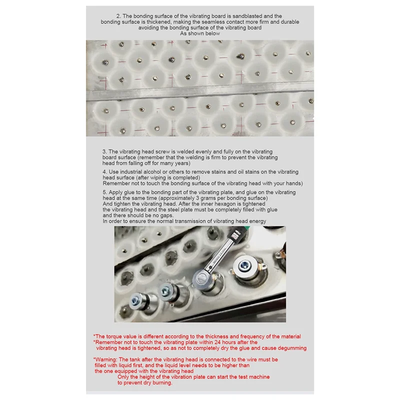 40KHz 50W טרנסדיוסר אולטרסוני יציאה יציבה מנקה ויברטור למכונת כביסה תעשייתית לוח מעגל SQ