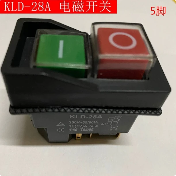 Electromagnetic switch KLD-28A Magnetic switch KLD-28 button KJD17 CK21 waterproof slicer switch