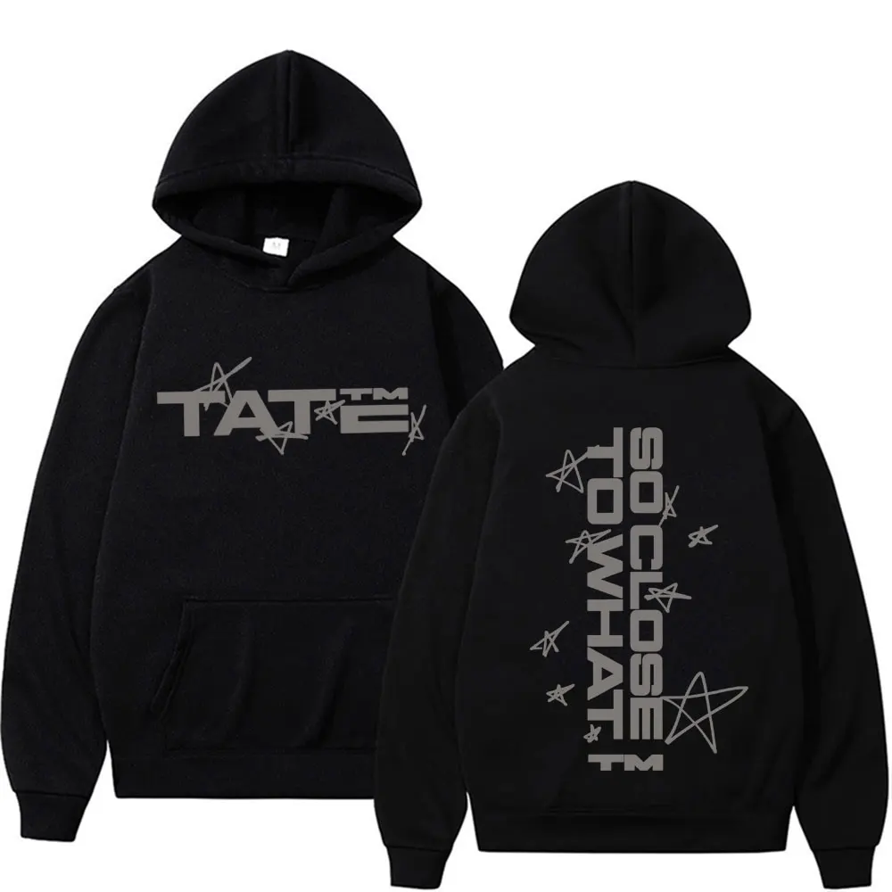 

Tate Mcrae Album So Close To What Miss Possessive 2025 World Tour Hoodie Men Women Harajuku Hip Hop Oversized Hooded Sweatshirts