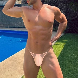 Adannu-Ciuity Low Clothing Inner Mesh für Männer, sexy Bikini, Ultra-Finanz, kurz atmungsaktiv, 0,01 10 Hauptverkäufer transparentes Männerbad Sunghoths - №2