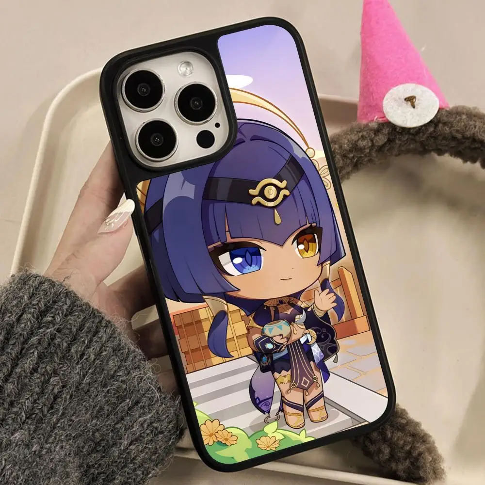 

Game GI Candace Phone Case for iPhone 17 16 15 14 13 12 11 Air Pro Max Plus Matte Surface Cover