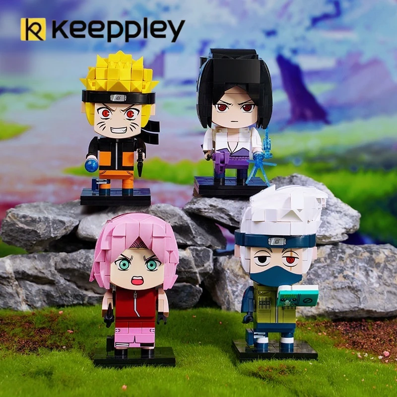 

Keeppley Naruto Assembled Building Blocks Toy Model Naruto Doll Desktop Ornaments Children's Toys Holiday Gift