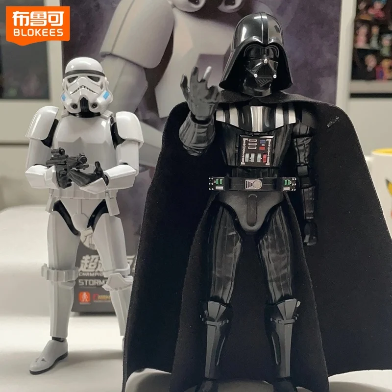 Blokees Star Wars Action Figure Darth Vader Luke Skywalker Han Solo Stormtrooper Champion Class Model Toy For Adult Collectible view 2