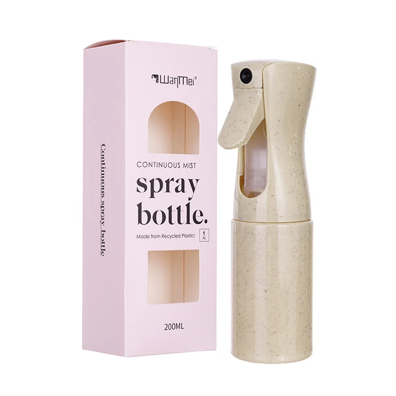 WANMEI 150 ml Professionele Kapper Spray Fles Continue Shampoo Dispenser Tarwestro Materiaal Hervulbare Kappers Tool