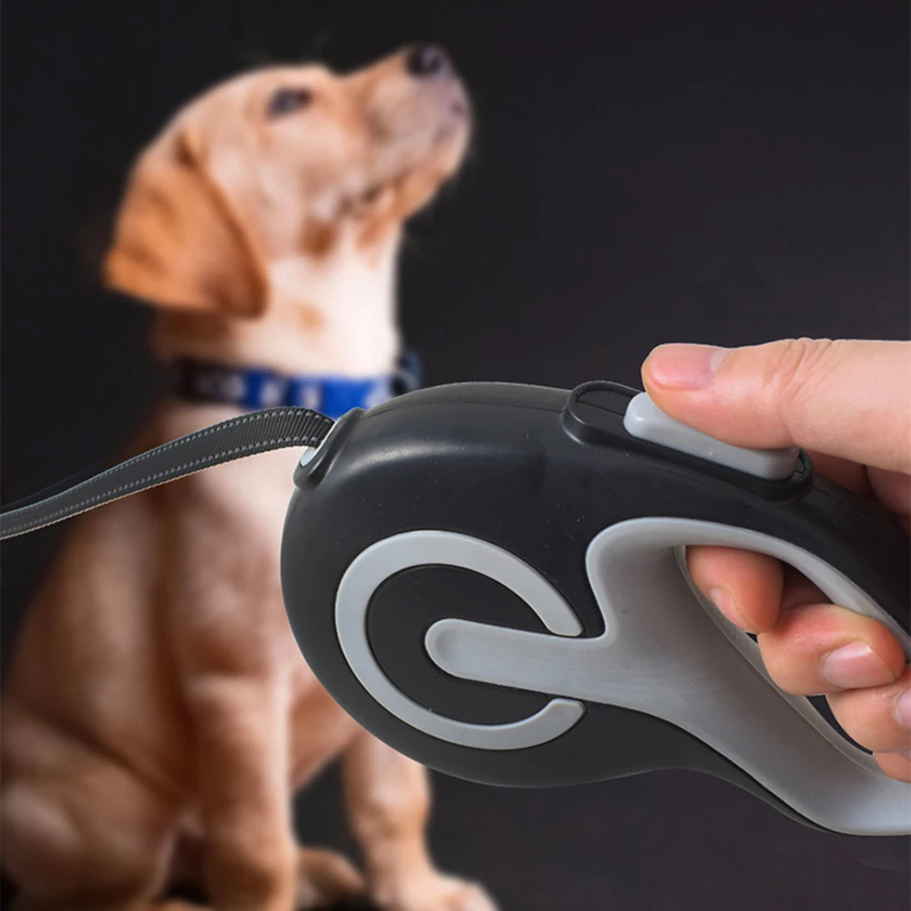 3/5 Meters Automatic Retractable Dog Leash Portable Car Dog Safety Strap For Puppy Dog