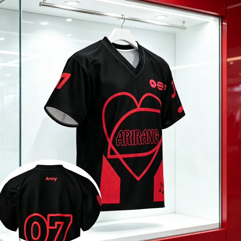 

2026 Hot Selling Football Jerseys V-neck lightweight Fashionable Street Wear Summer Men's and Women's T-shirts Beach surfing