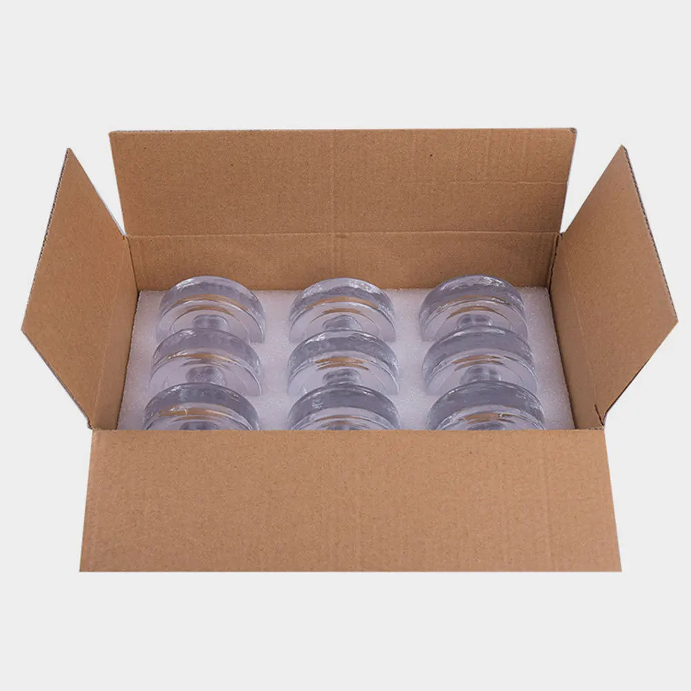 

3 шт. практичные стеклянные гири для ферментации для банок Мейсона, крышки для банок с широким горлышком, прозрачные крышки для ферментации маринованных гирь