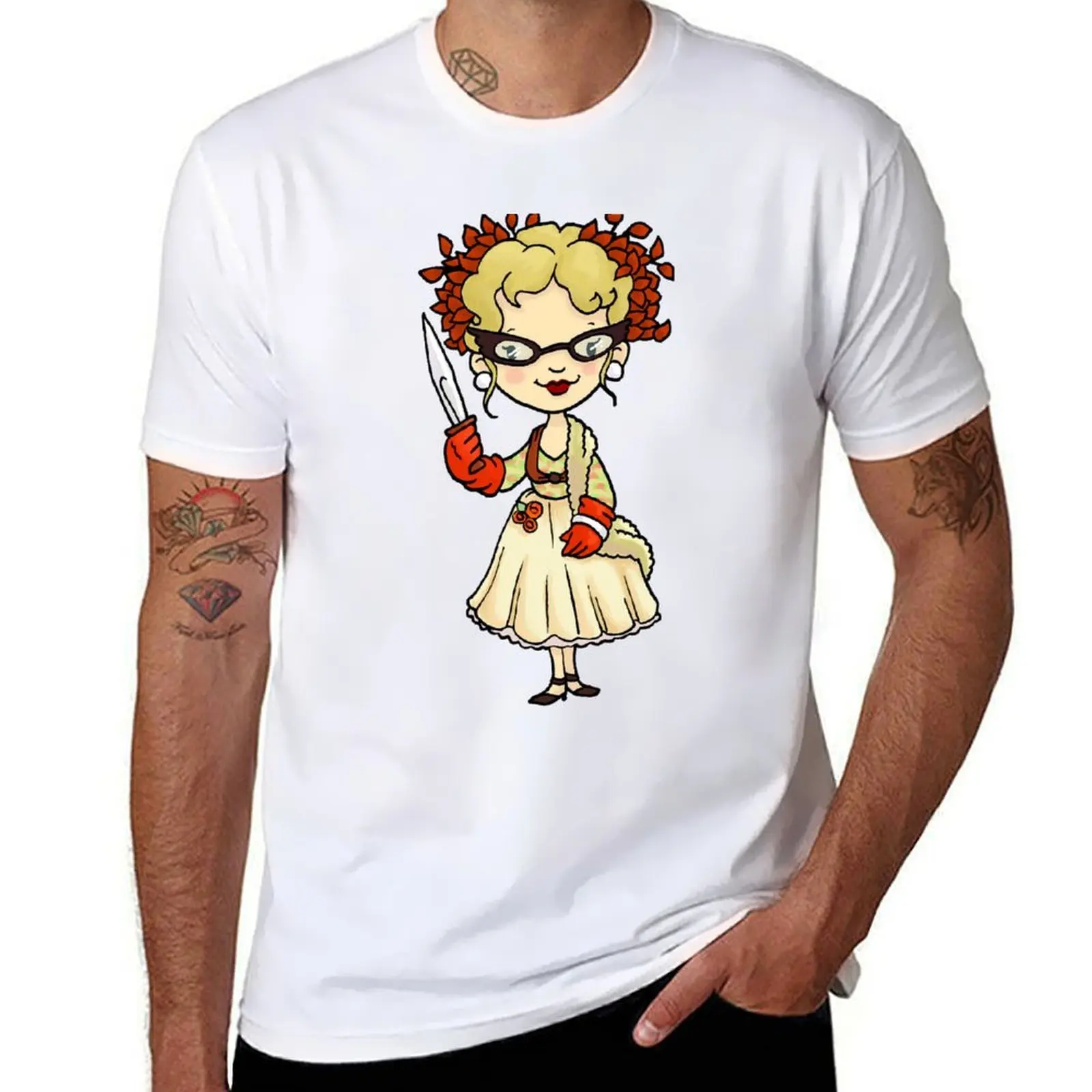 C'EST UN CLUE! L'était la Mme Paon avec le COLLE? T-Shirt T-Shirt pour homme T-Shirt homme créateur T-Shirt