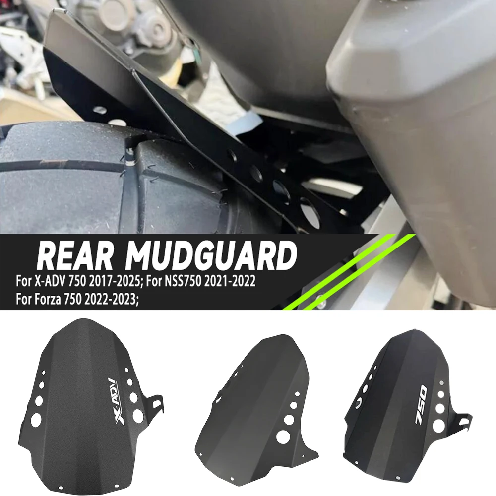 

r Forza 750 для HONDA XADV750 X-ADV 750, аксессуары для мотоциклов, заднее крыло, брызговик, брызговик, кронштейн с ЧПУ