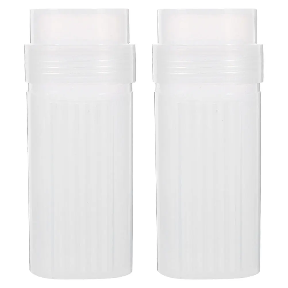 

2pcs Staining Jars Laboratory Slides Containers Plastic Canning Supplies Clear Cups Microscope Holders Lab Use Construction