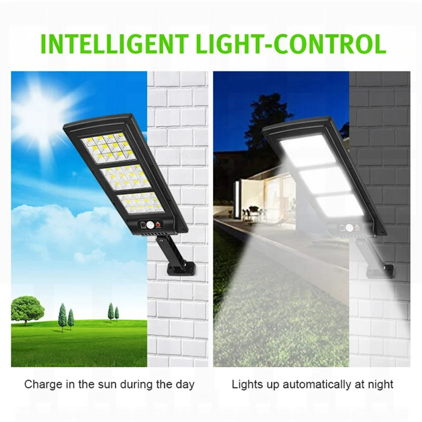 20000w Powerful Solar Lights Outdoor Solar Light Motion Sensor Solar Lamps Waterproof for Lighting Garden Lamp Street Yard Light